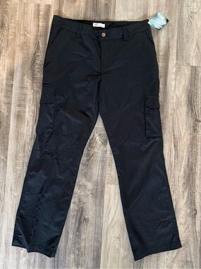 Dickies Black Cargo Pants with Side‎ Pockets